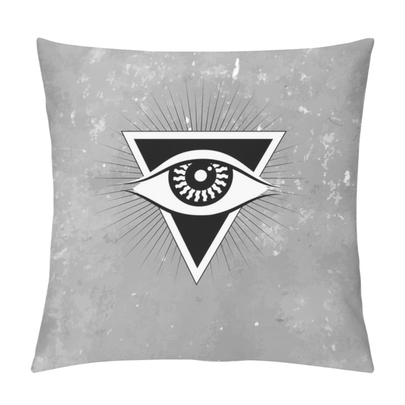 Personality  Trinagle With Ye Pillow Covers