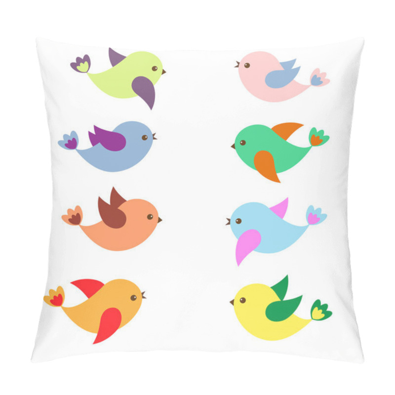 Personality  Spring Birds Pillow Covers