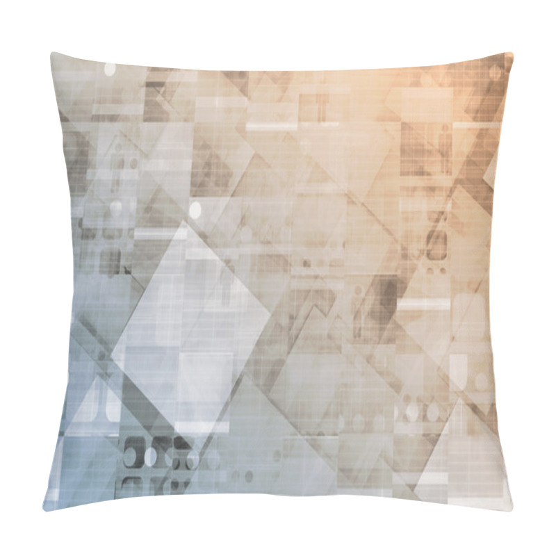 Personality  Virtual Technology Pillow Covers