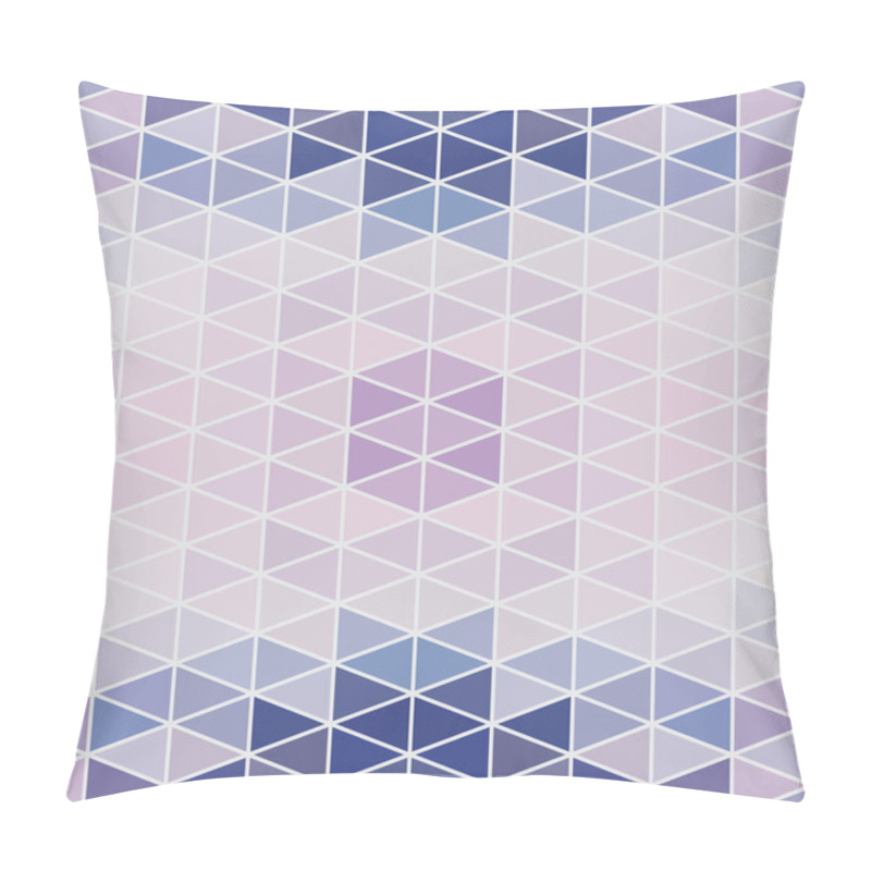 Personality  Pattern Geometric. Background With Triangles Pillow Covers