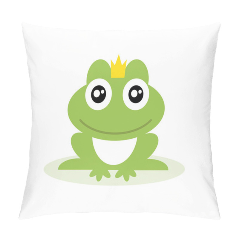 Personality  Frog Prince. Pillow Covers