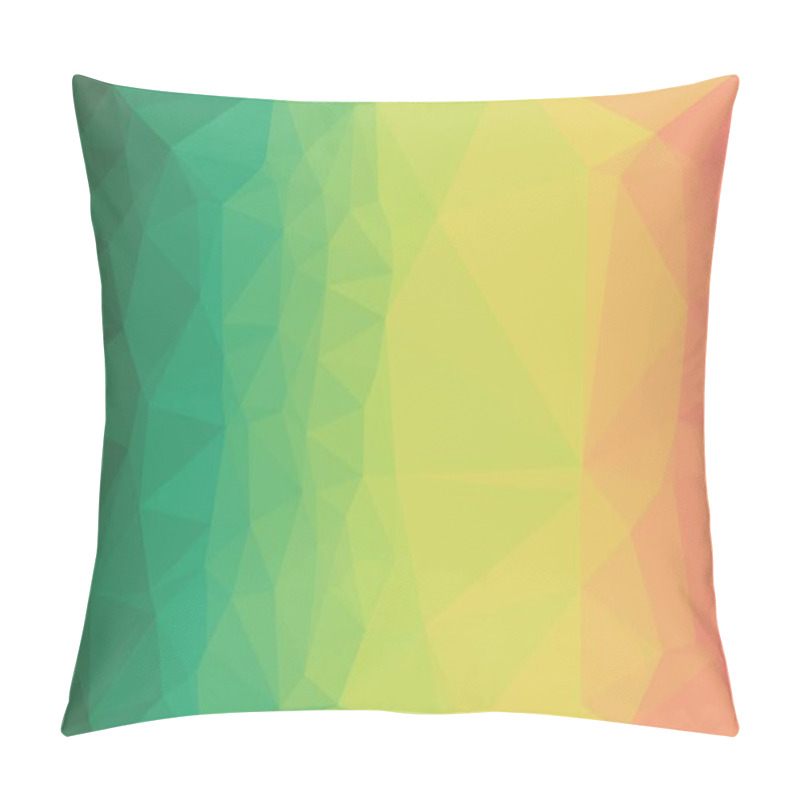 Personality  Abstract Geometric Background With Poly Pattern Pillow Covers