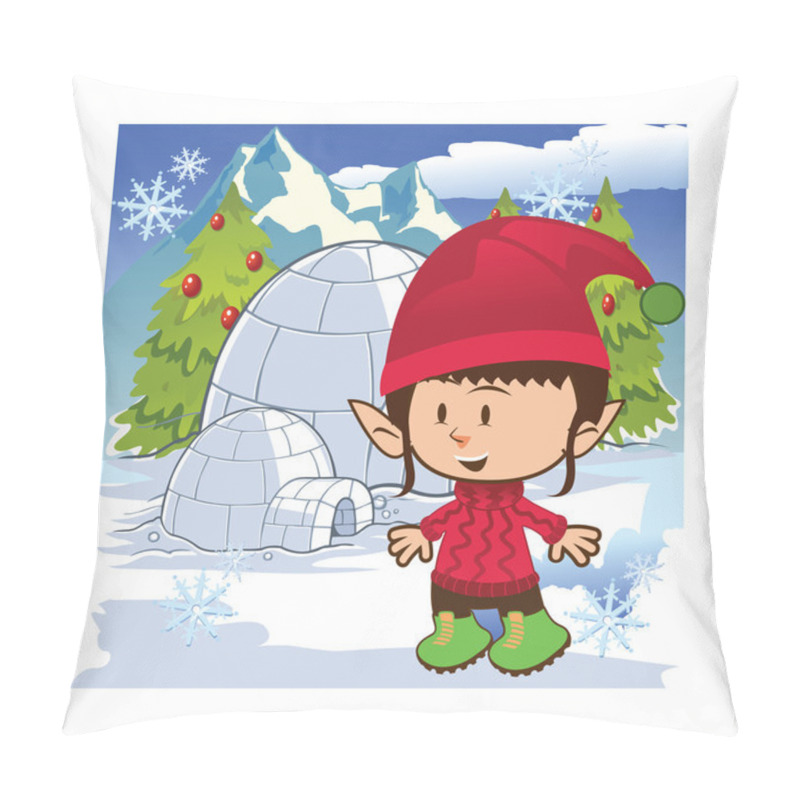 Personality  Cute And Funny Santa Elves Pillow Covers