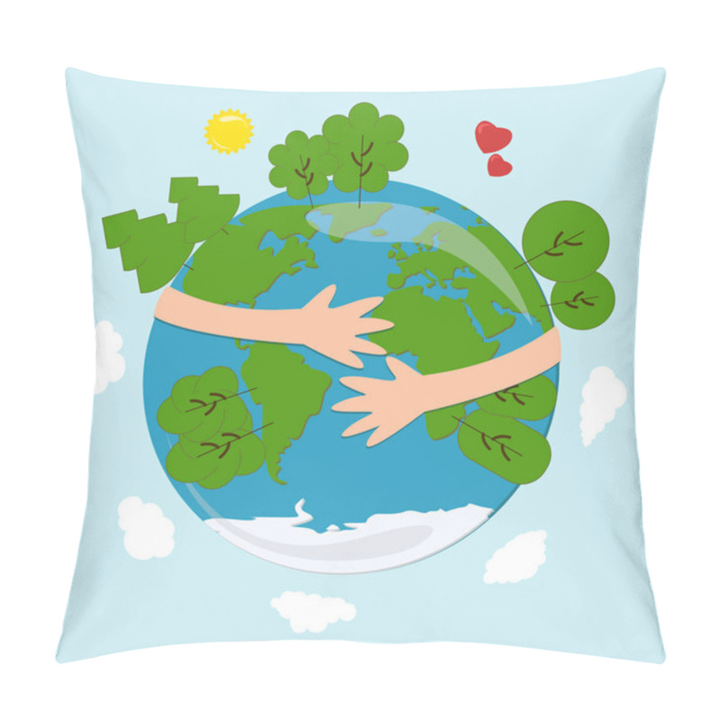 Personality  Friendly Hands Huging Pillow Covers