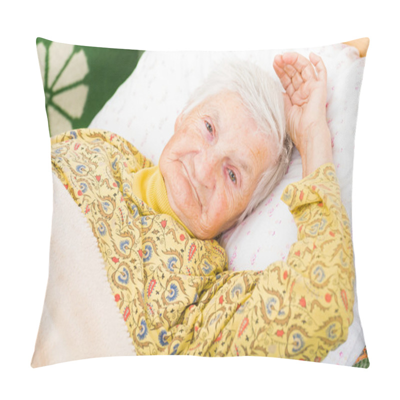 Personality  Elderly Woman Pillow Covers