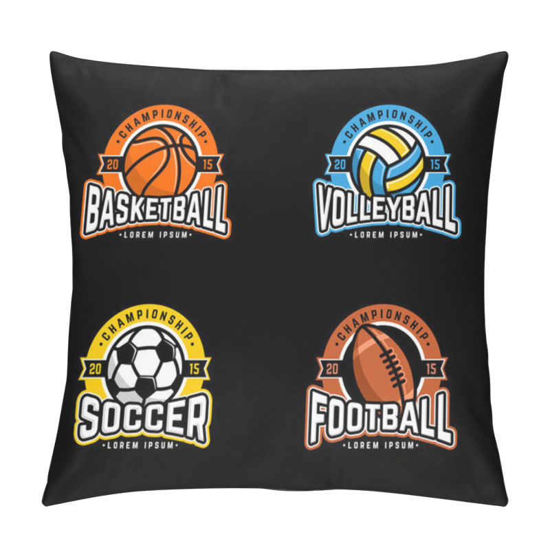 Personality  SportBadge Pillow Covers