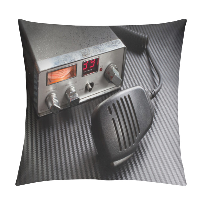 Personality  CB Radio And Microphone Pillow Covers