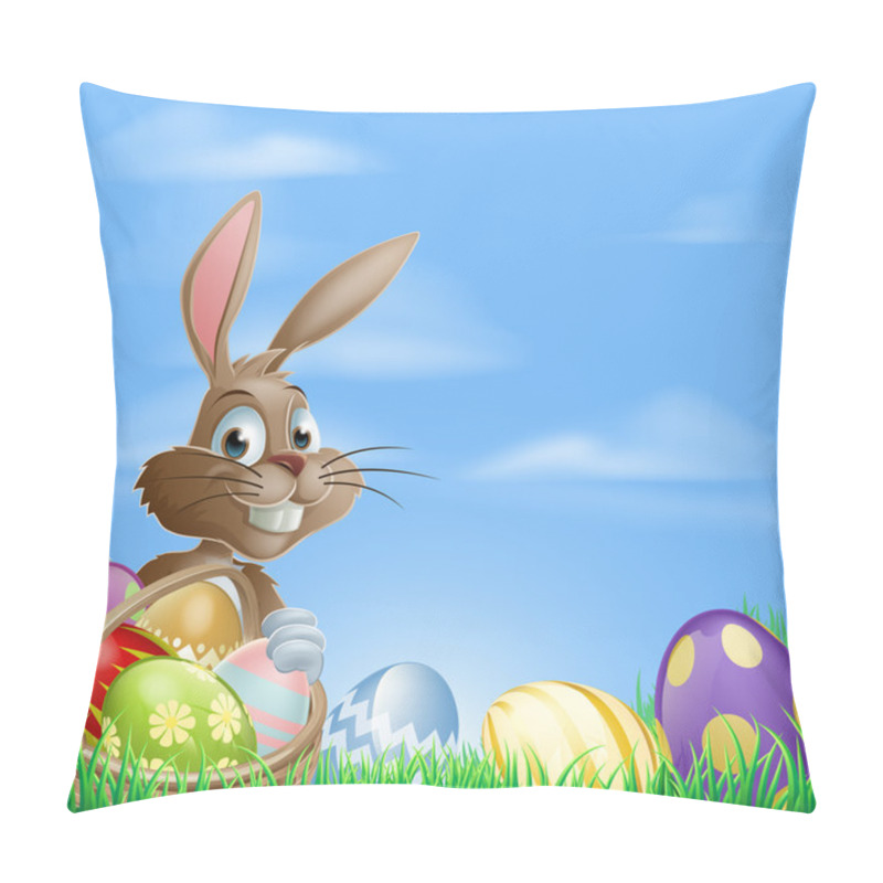 Personality  Easter Background Scene Pillow Covers