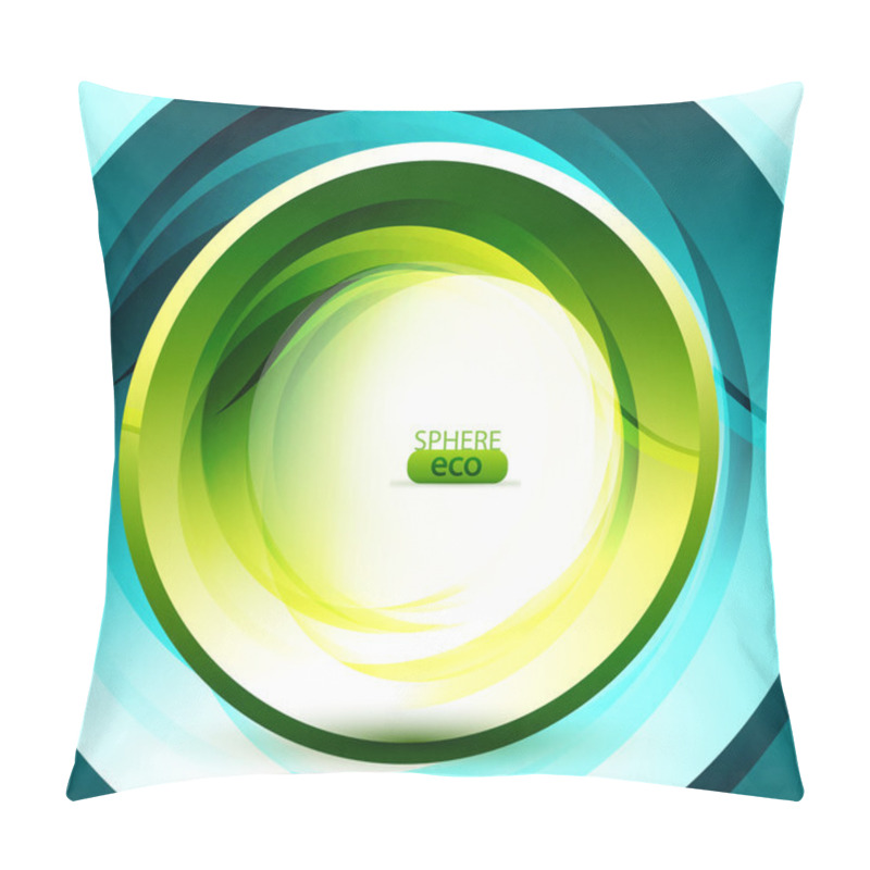 Personality  Eco-friendly Sphere Background Pillow Covers