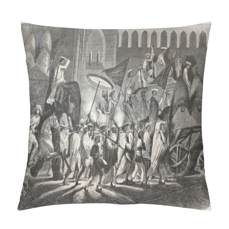 Personality  Mughal Emperor Pillow Covers