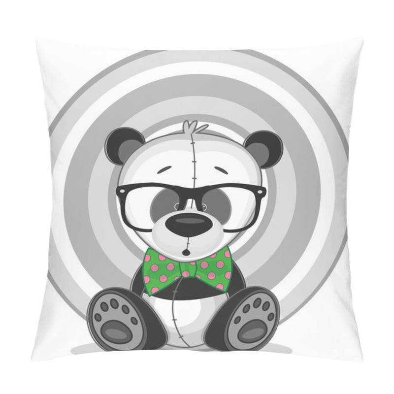 Personality  Cute Hipster Panda Pillow Covers