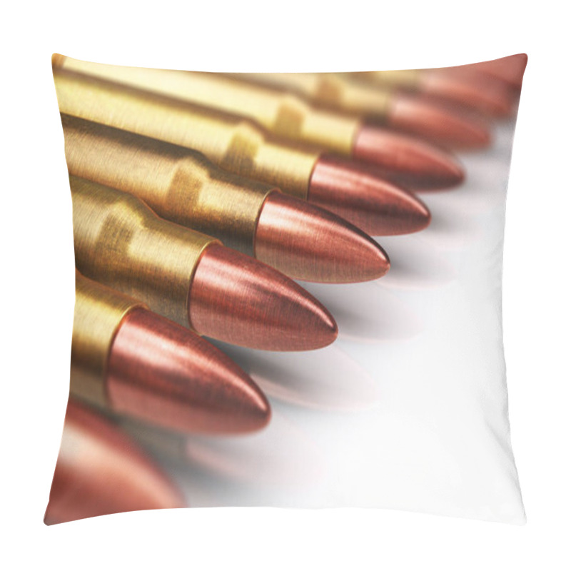 Personality  Row Of Rifle Gun Bullets Pillow Covers