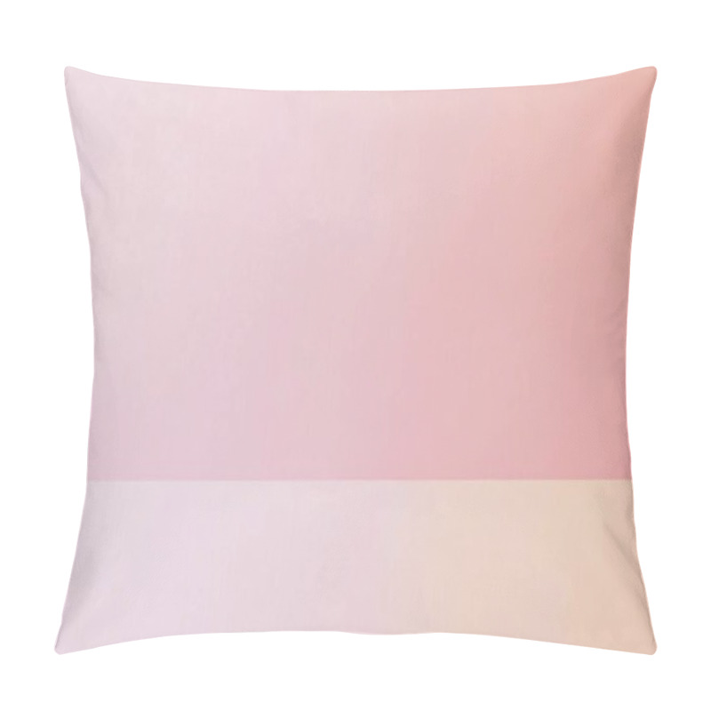 Personality  Soft Pink And Peach Gradient Minimalist Background Pillow Covers