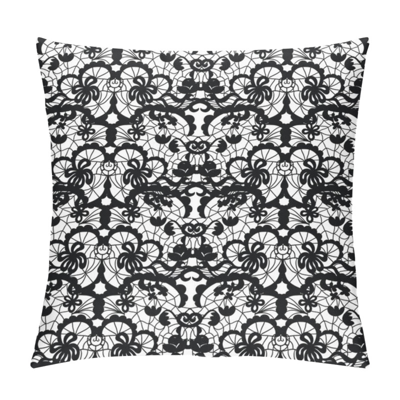 Personality  Lace Vector Fabric Seamless Pattern Pillow Covers