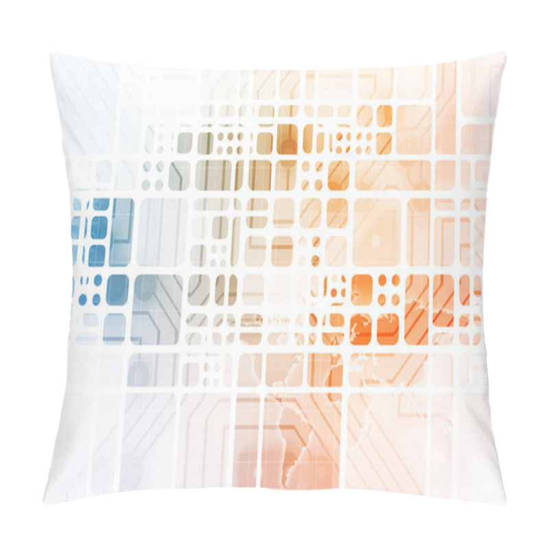 Personality  Virtual Technology Pillow Covers