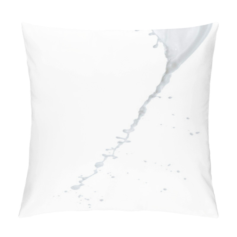 Personality  Milk Or White Paint Pillow Covers