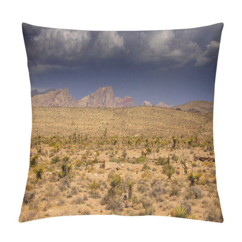 Personality  Desert Landscape In Arizona Pillow Covers