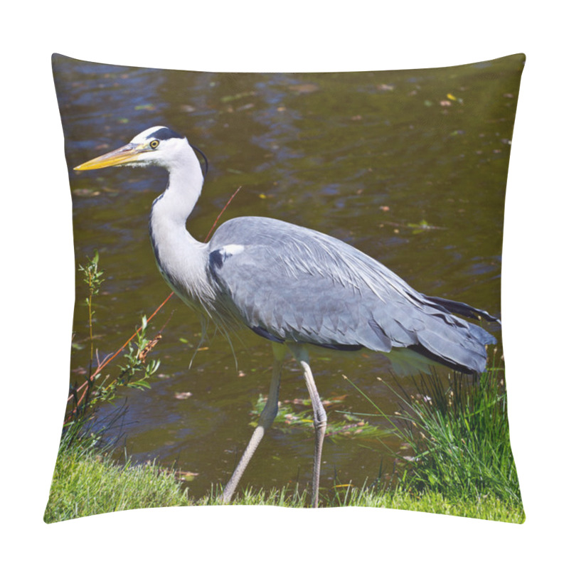 Personality  Blue Heron Pillow Covers