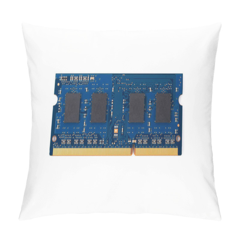 Personality  Memory Board,Random Access Memory,white Background Pillow Covers