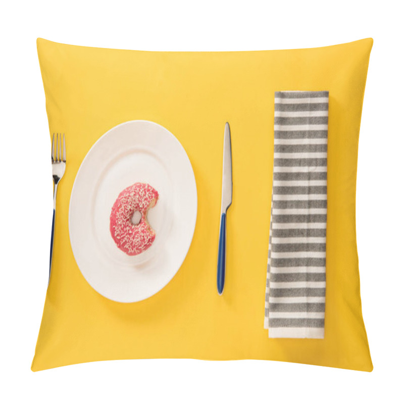 Personality  Donut With Sweet Glaze  Pillow Covers