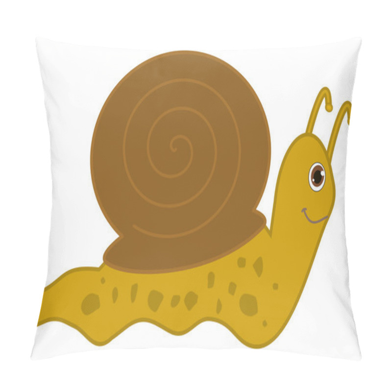 Personality  A Crawling Snail Pillow Covers