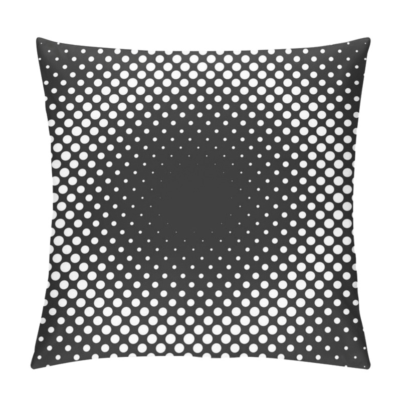 Personality  Abstract Halftone Polka Dot Background Pattern Template Pillow Covers