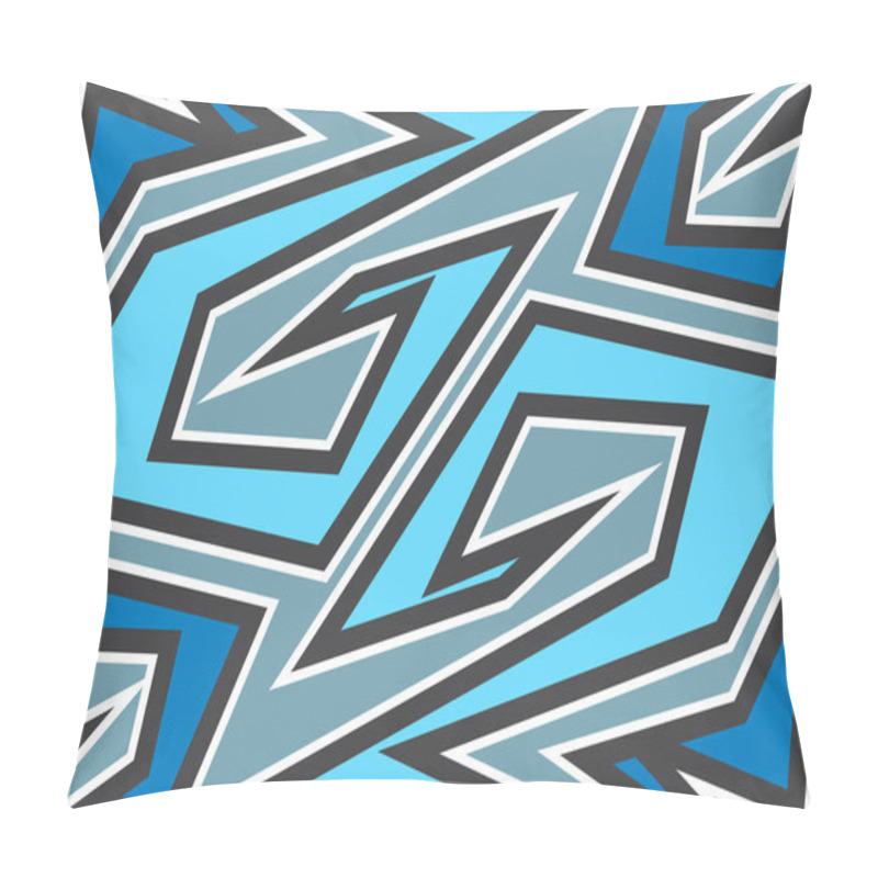 Personality  Abstract Background With Simple Tribal Line Pattern  Pillow Covers