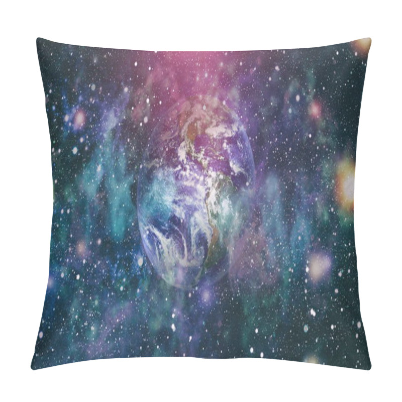 Personality  Planet Earth. Eastern Hemisphere. This Image Elements Furnished By NASA. Pillow Covers