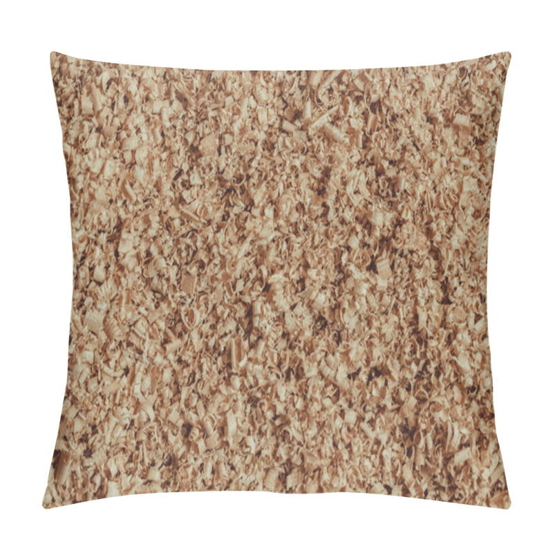 Personality  Pile Of Wood Chips Pillow Covers