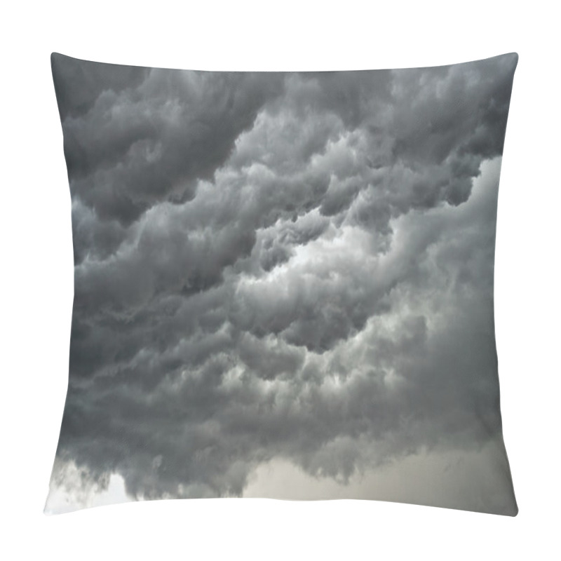 Personality  Background Of Storm Clouds Pillow Covers