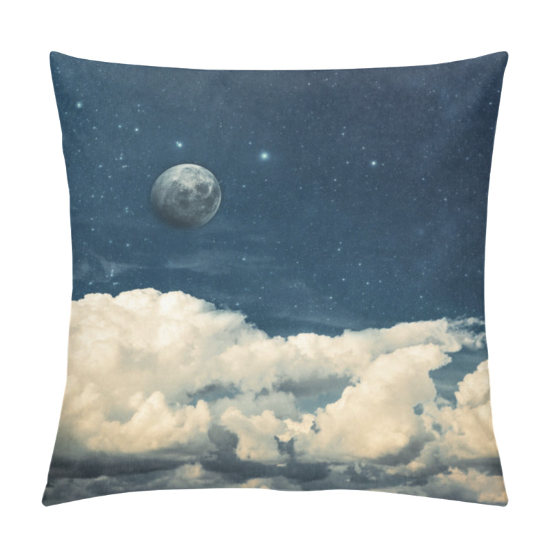 Personality  Clouds And Moon Pillow Covers