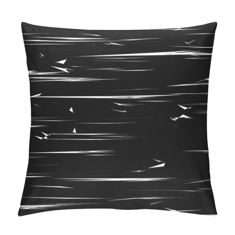 Personality  Random Irregular Shapes Pattern Pillow Covers