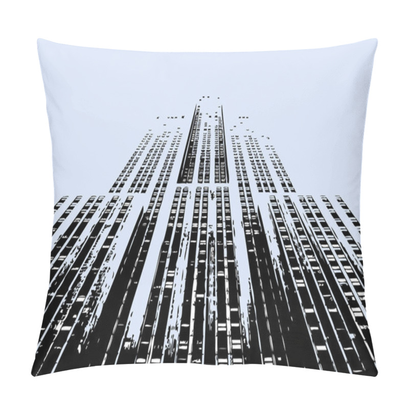 Personality  Abstract Building Pillow Covers