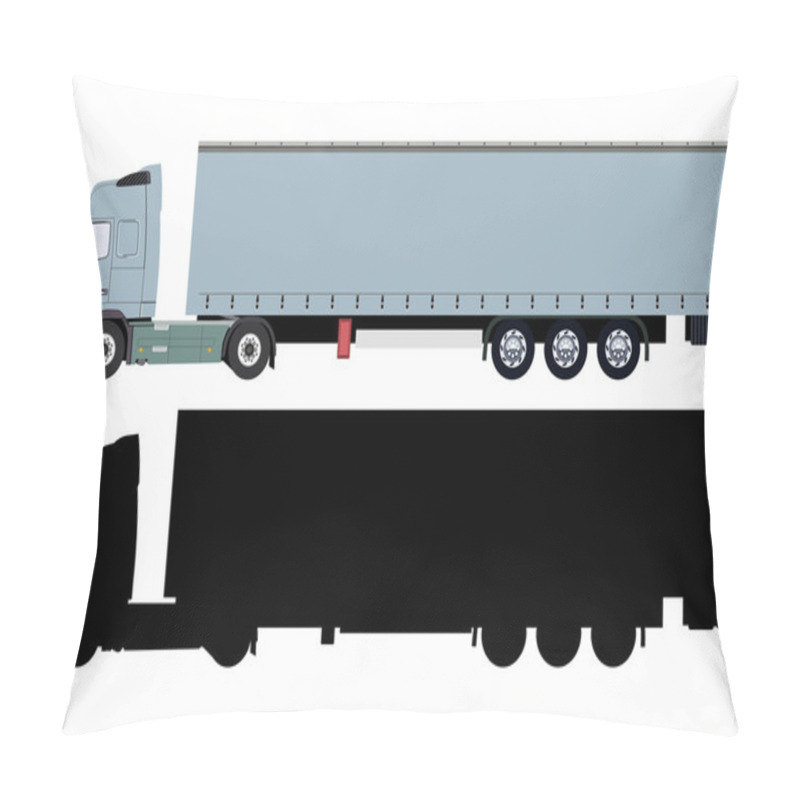 Personality  Green Truck Pillow Covers