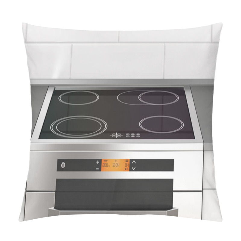 Personality  Stove With Induction Cooktop Pillow Covers