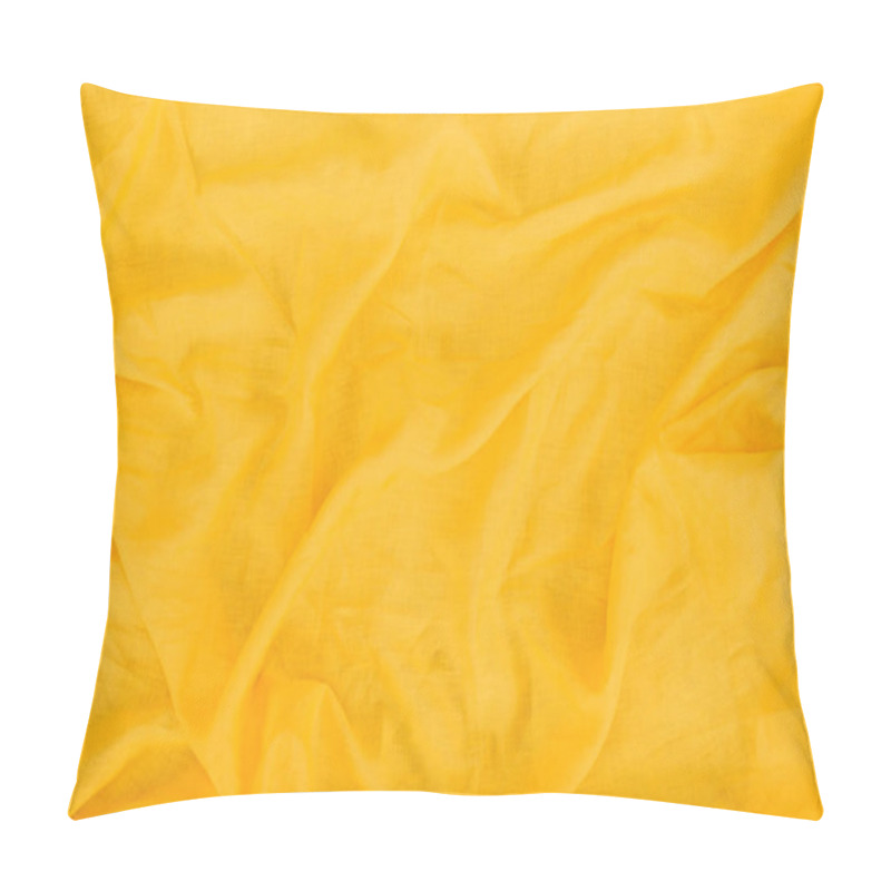 Personality  Yellow Linen Texture Pillow Covers