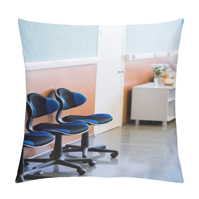 Personality  Row Of Chairs In Hospital Pillow Covers