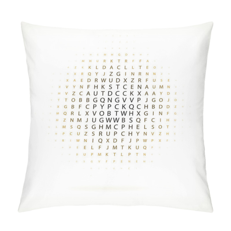 Personality  Halftone Background For Text Template Pillow Covers