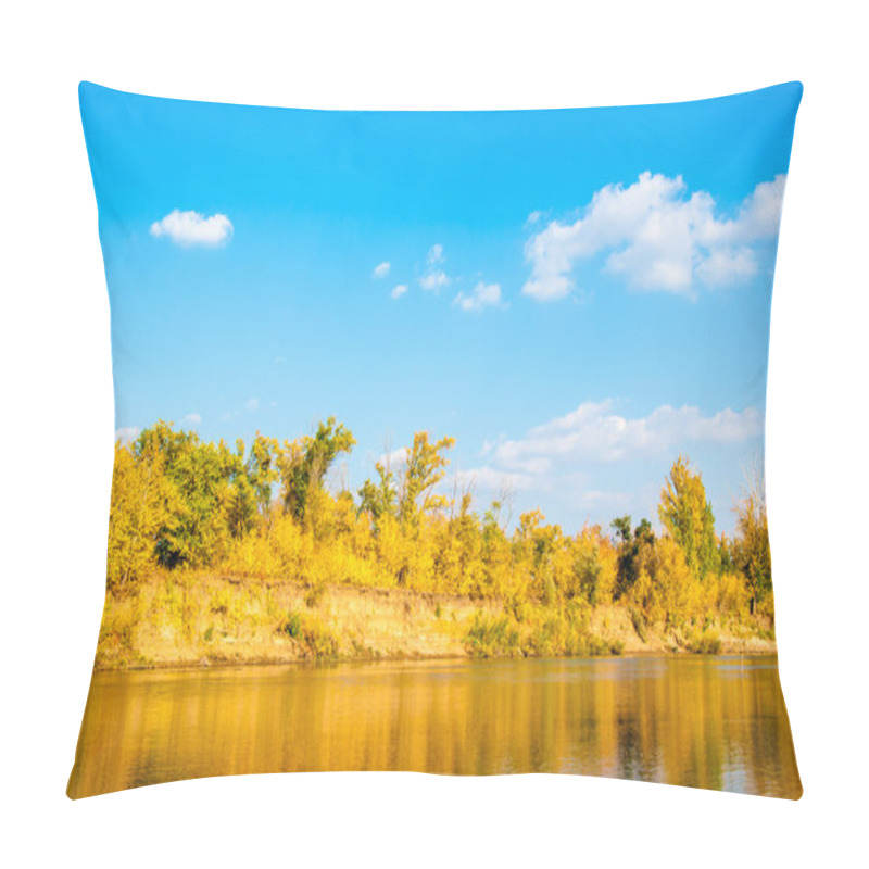 Personality  Autumn River Ural Pillow Covers