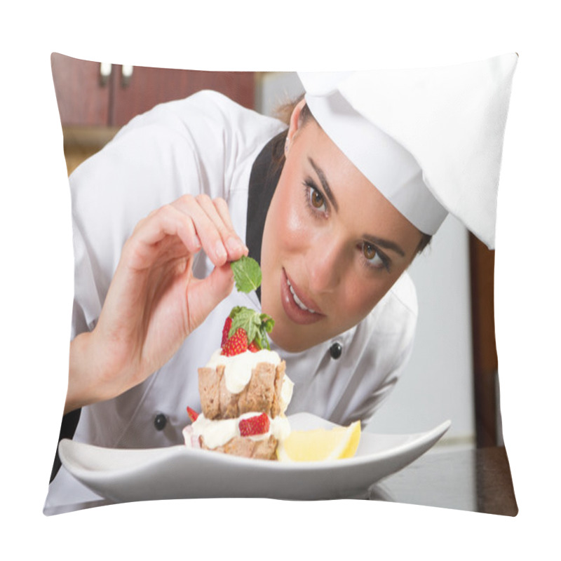 Personality  Chef Decorating Dessert Pillow Covers