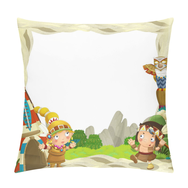 Personality  Frame For Different Usage With Indian Characters Pillow Covers