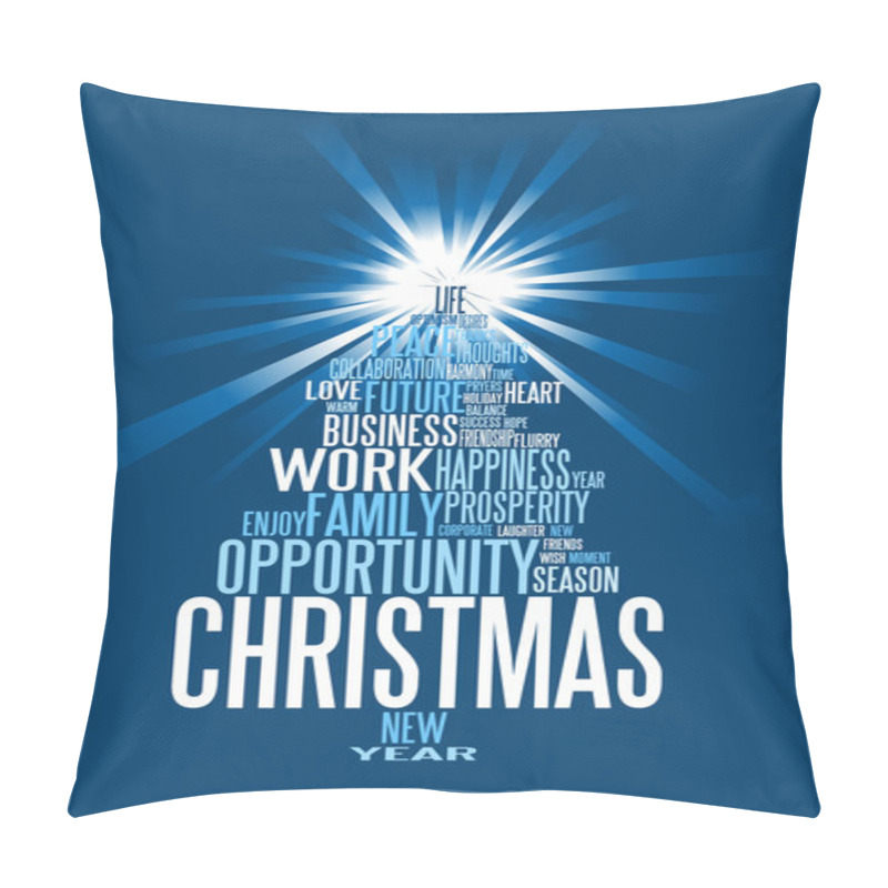 Personality  Abstract Christmas Card Pillow Covers