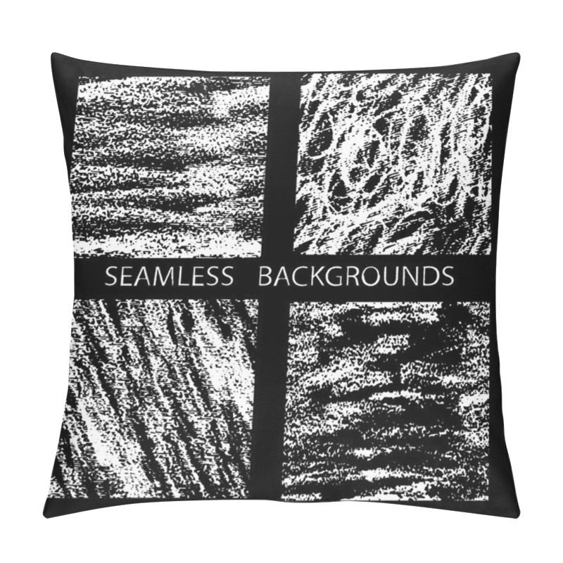 Personality  Chalk Design Elements. Pillow Covers