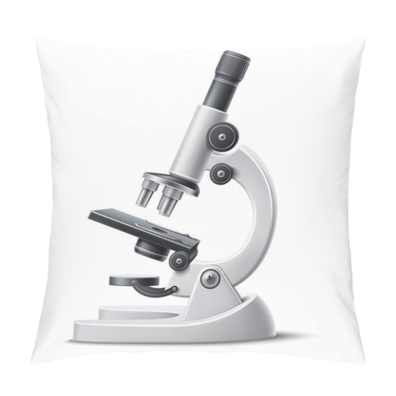 Personality  Vector 3d Microscope Science Lab Magnify Tool Pillow Covers