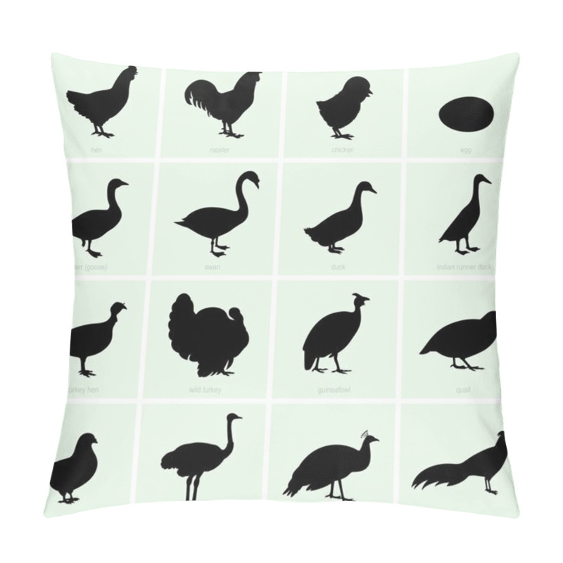 Personality  Poultry Pillow Covers