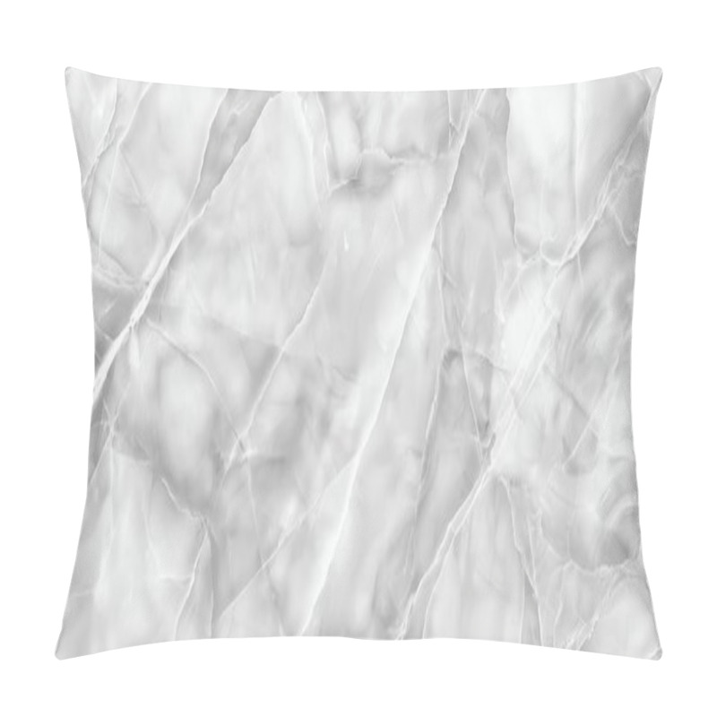 Personality  Elegant White Marble Texture With Soft Gray Veining, Ideal For Backgrounds In Design Projects And Interior Decor Inspirations. Pillow Covers