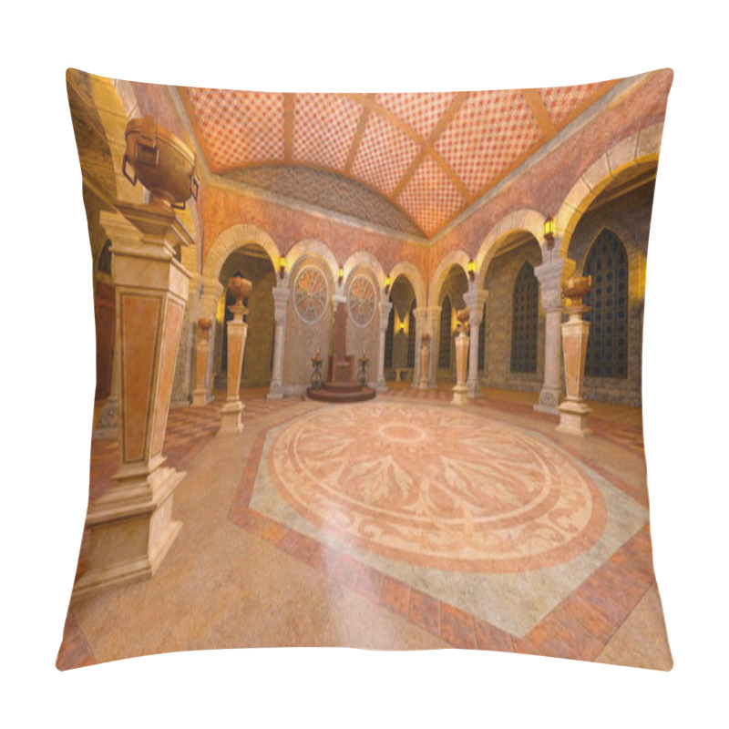 Personality  3D CG Rendering Of Residence  Pillow Covers