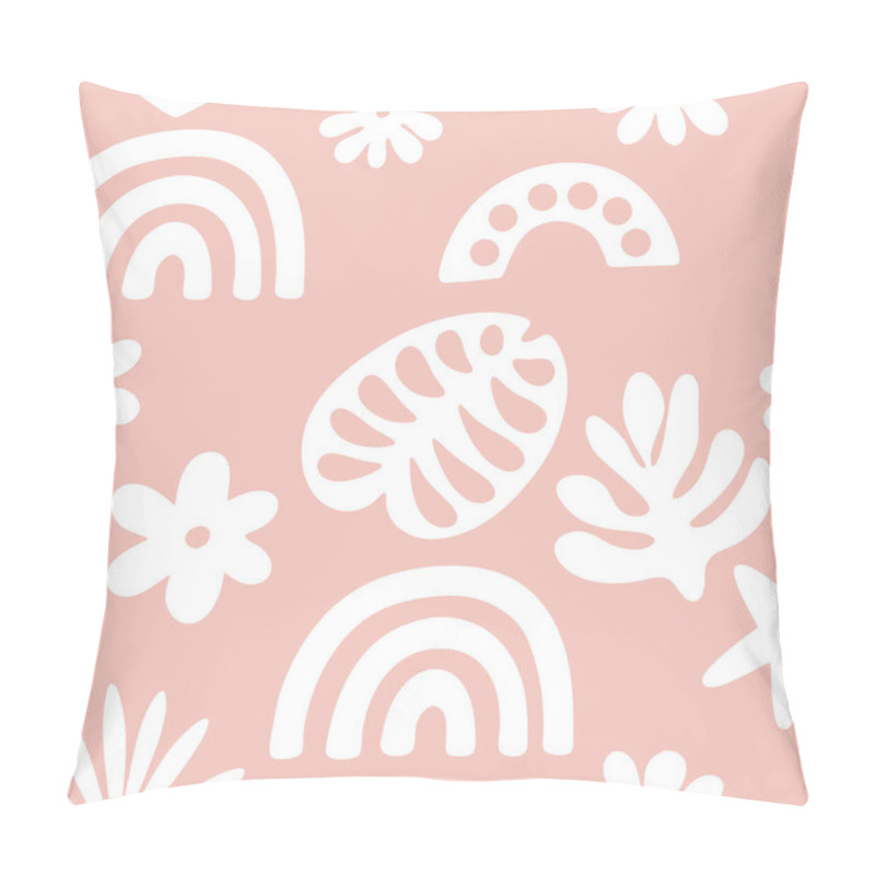 Personality  Tremdy Pattern  Background With Abstract Floral And Leaf Patterns Pillow Covers