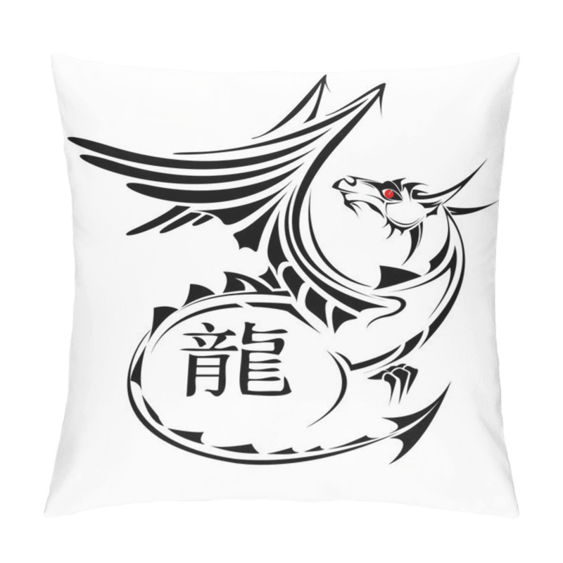 Personality  Dragon Tattoo Pillow Covers