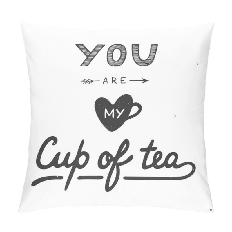 Personality  Card With Hand Drawn Unique Typography Design Element  Pillow Covers